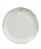 Assiette Coeur Noir
