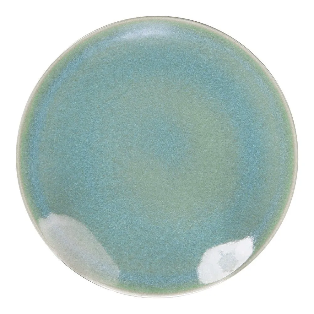 Assiette plate lagon 27cm (lot de 6)