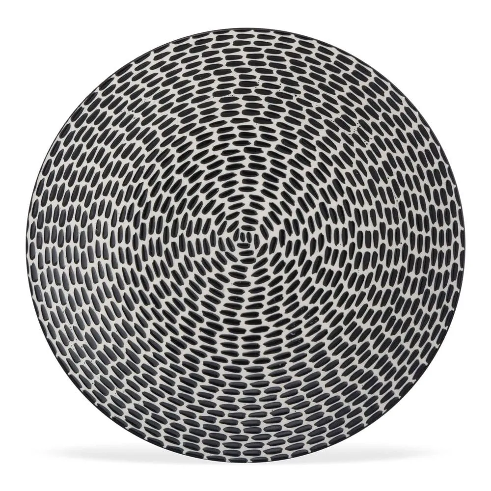 Assiette plate patio 27cm (lot de 6)
