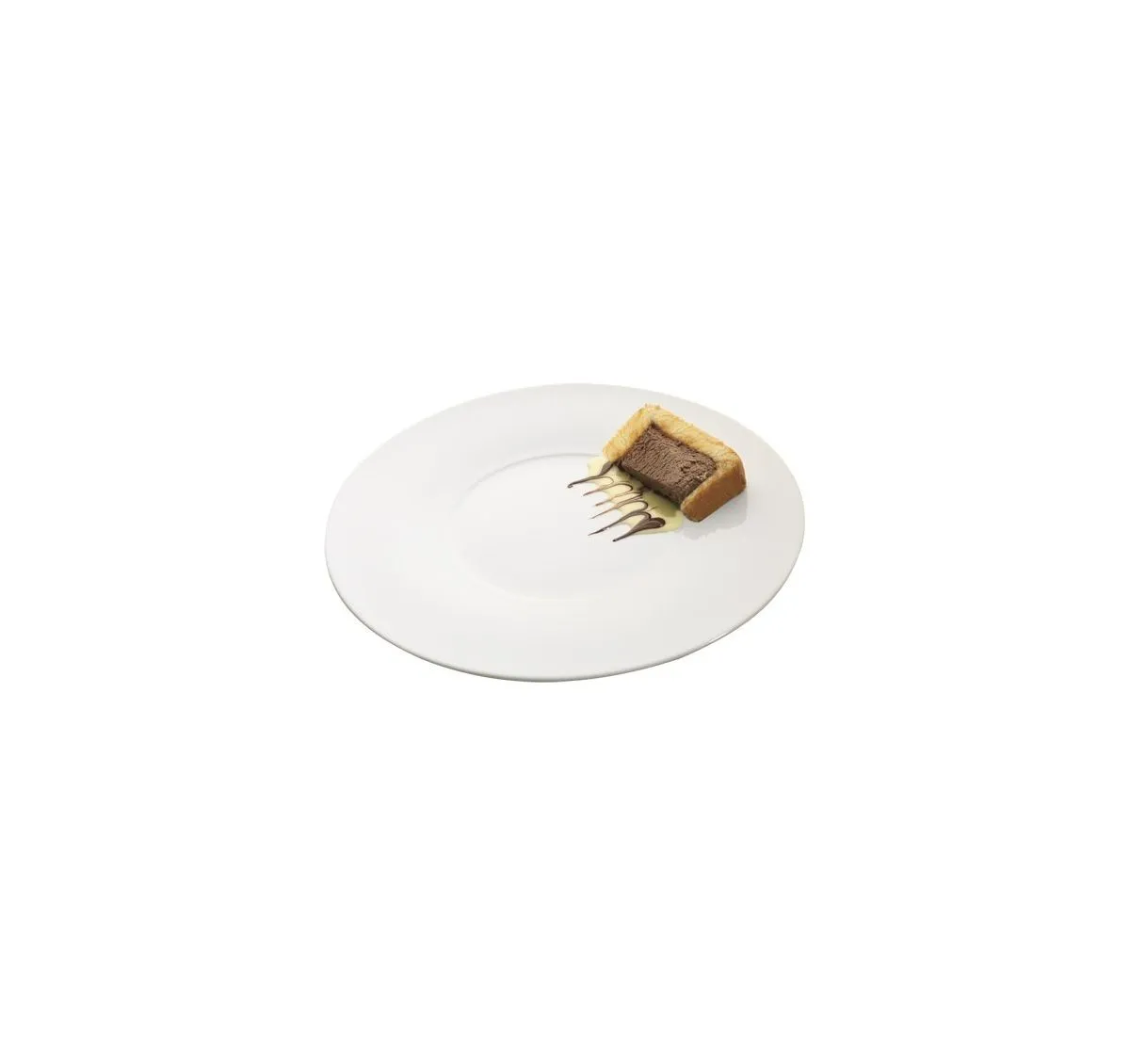 Assiette Plate PURE Ø290mm Porcelaine Blanc