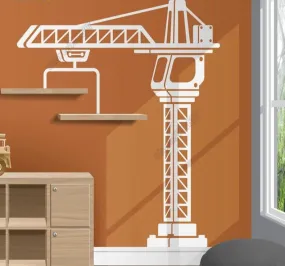 Autocollant mural Grue