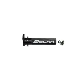 Barillet de gaz SCAR alu Husqvarna KTM Noir