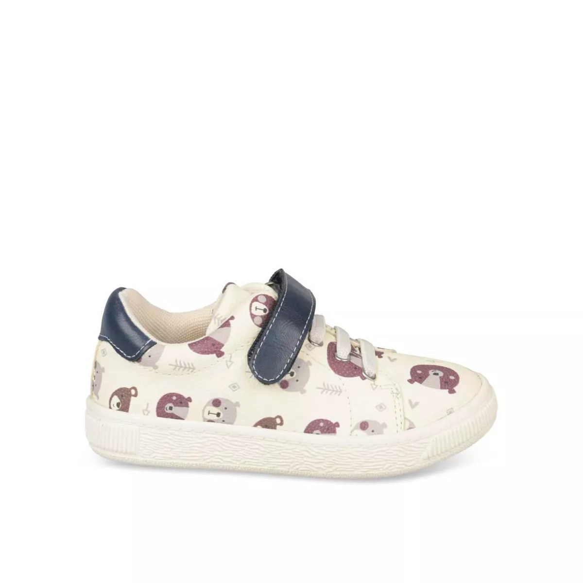 Baskets BLANC CHARLIE & FRIENDS