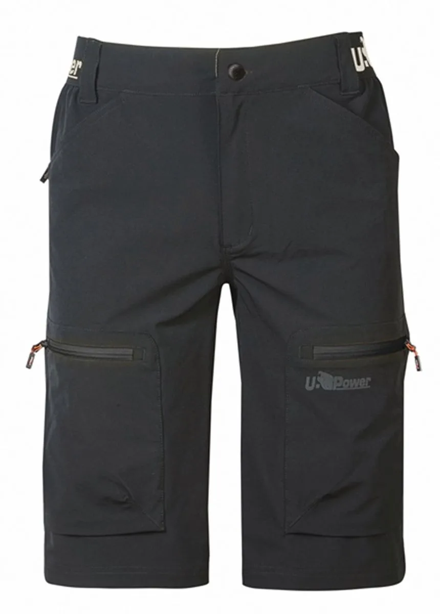 Bermuda de travail - Homme - UPFU280 - gris asphalte 