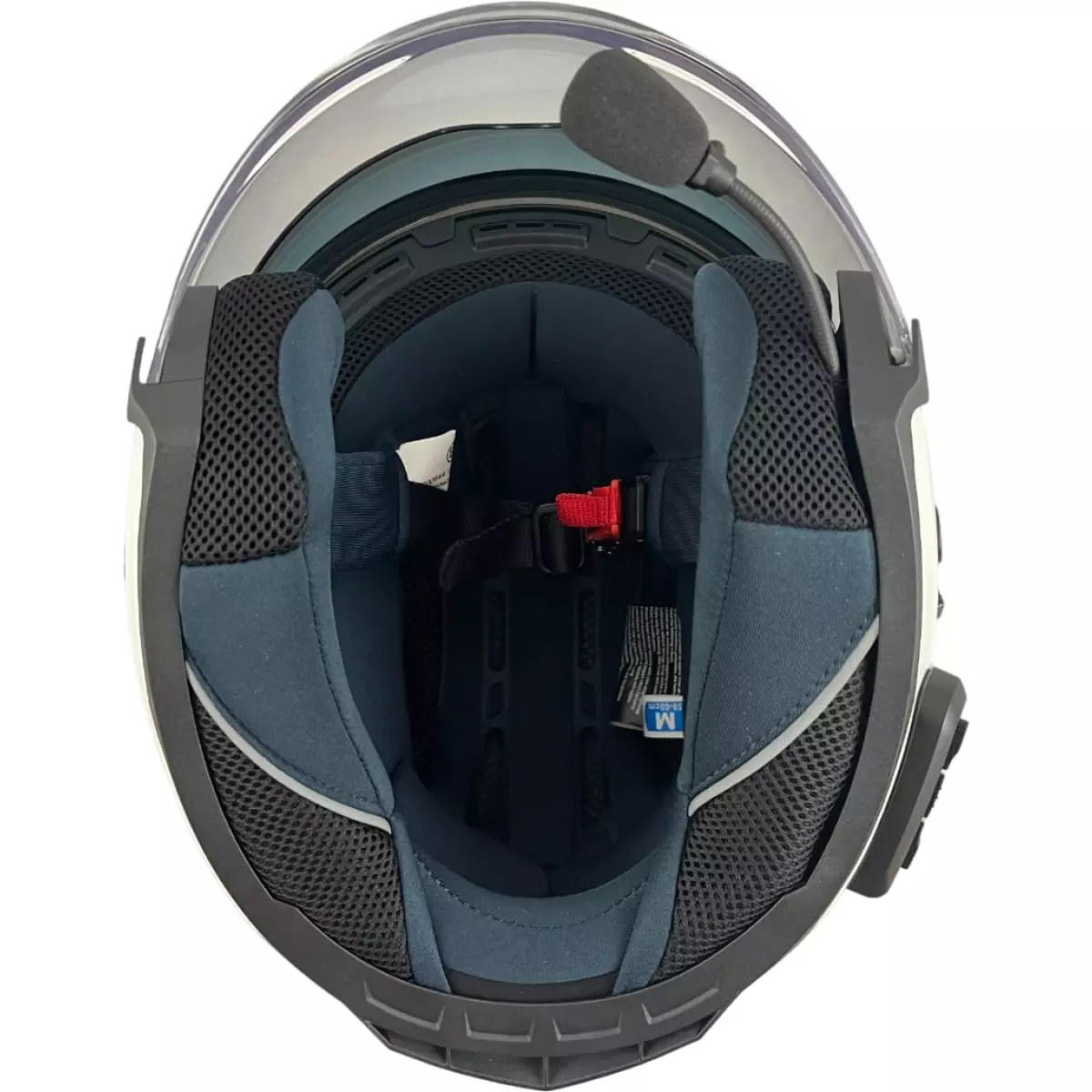 Casque Sena Bluetooth Intégré Outstar S Blanc Brillant - Casque Jet