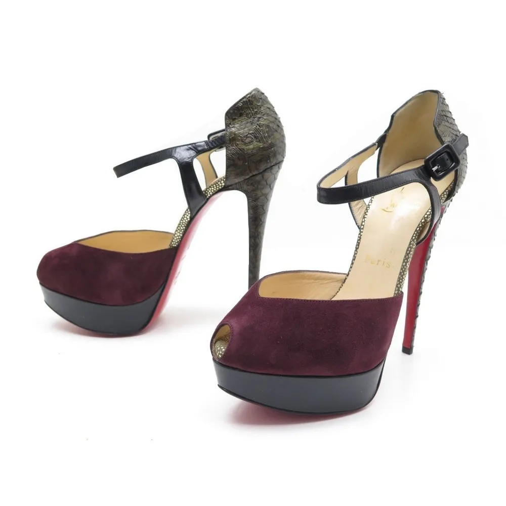 CHRISTIAN LOUBOUTIN ESCARPINS no. 299 a talons