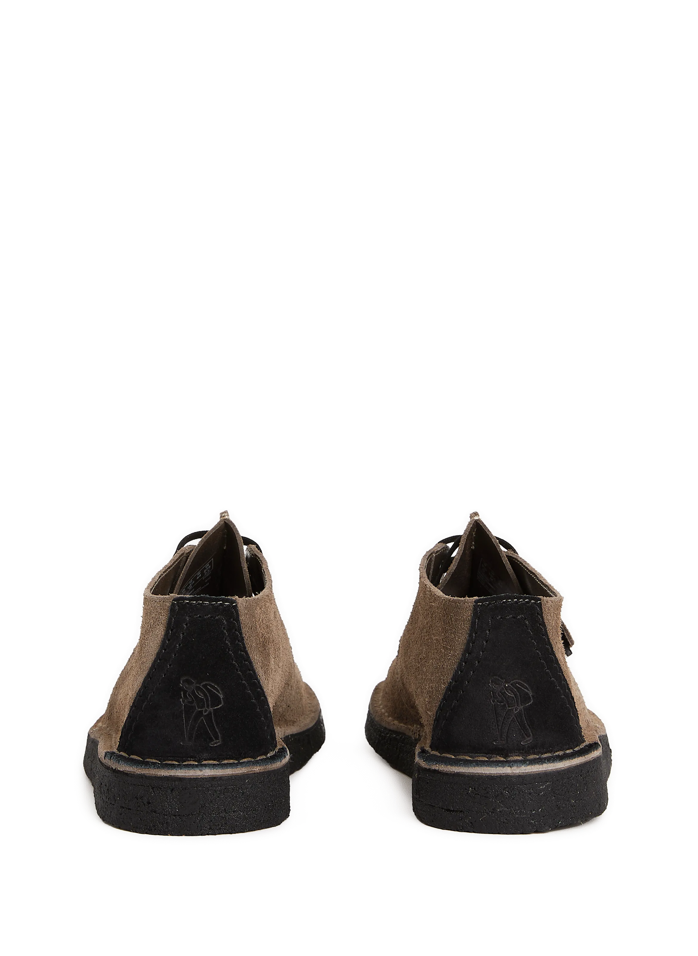 CLARKS  Mocassins en cuir suédé  - Gris