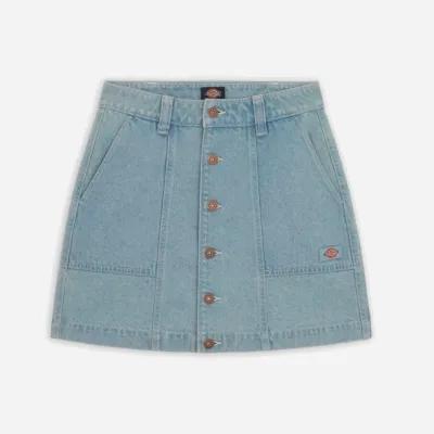 DICKIES - MADISON SKIRT W - VINTAGE AGED BLUE