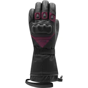 Gants chauffants HEAT 5 RACER bourgogne noir - MAXXESS.FR, Gants moto hiver