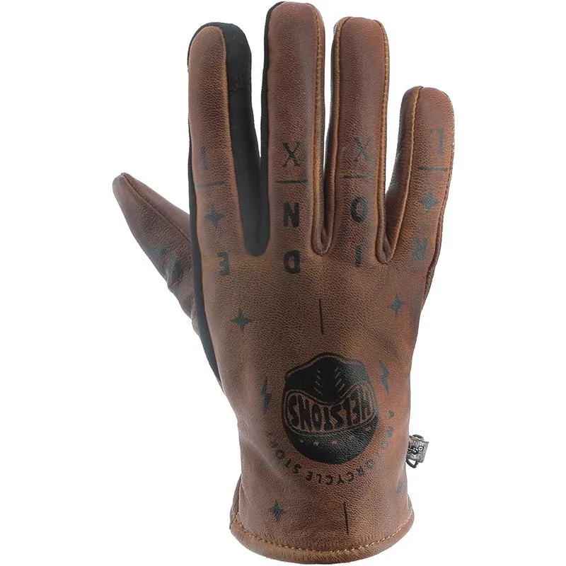 Gants GRAFIC HELMET HELSTONS noir - MAXXESS.FR, Gants moto hiver