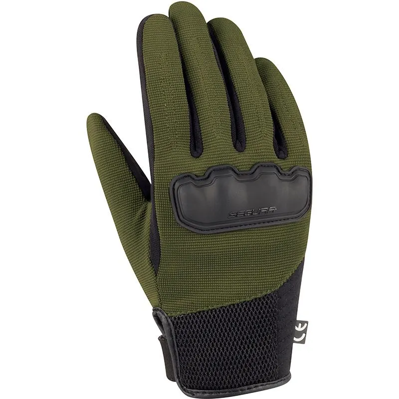 Gants LADY EDEN SEGURA noir/kaki - MAXXESS.FR, Gants moto été