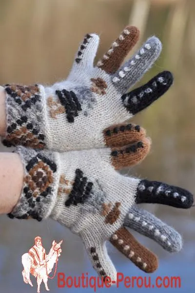 Gants peruviens Amaru Muru.