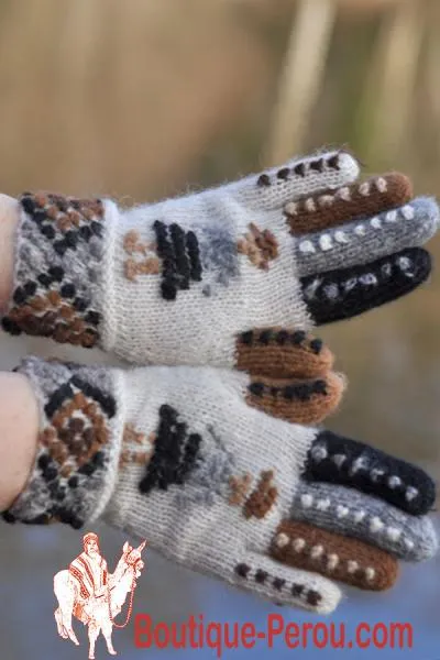 Gants peruviens Amaru Muru.
