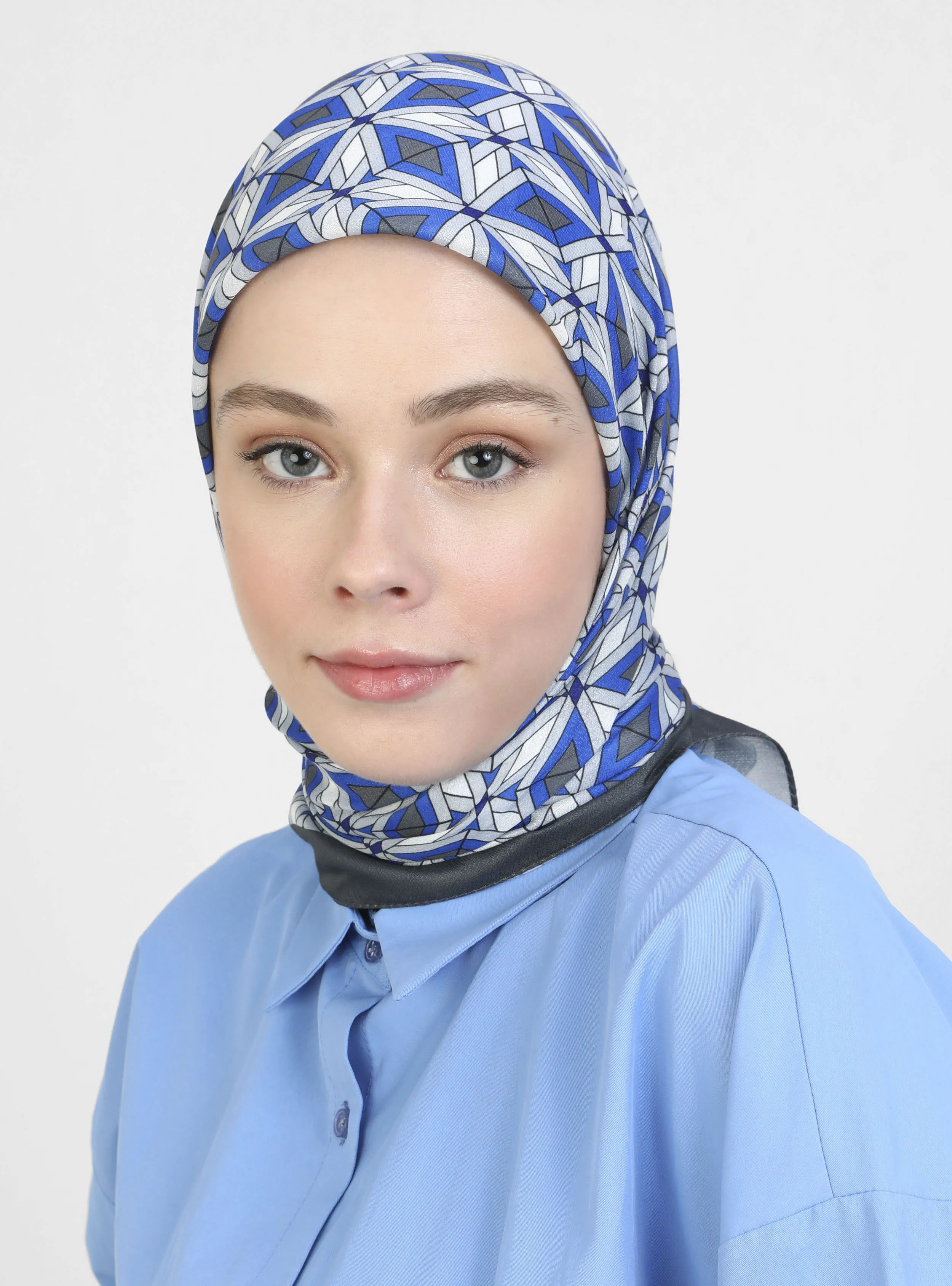 Gray Blue - Scarf