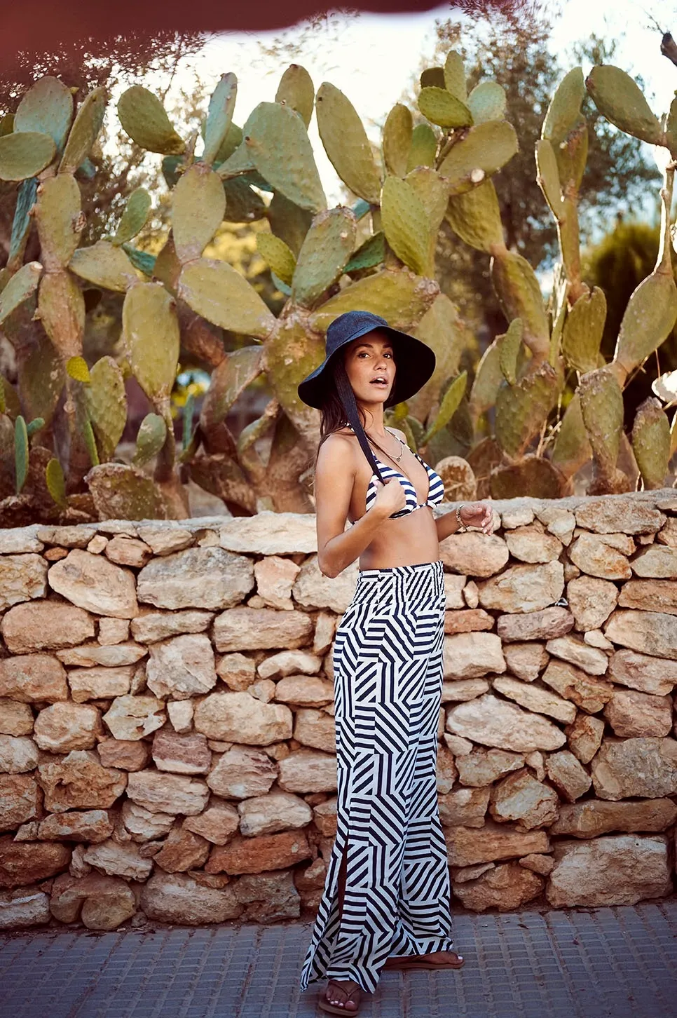 Haut de Bikini Barts Women Coaste Triangle Navy