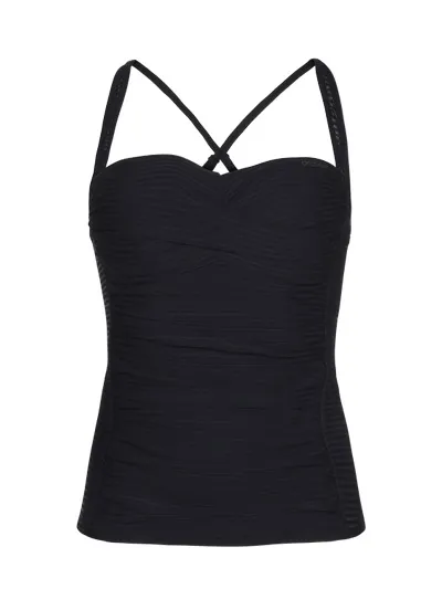 Haut de Bikini Protest Femmes Mixeloise Tankini Top True Black