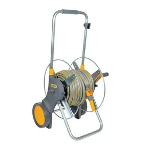 HOZELOCK Grand dévidoir chariot métallique pour tuyau d’arrosage 25...