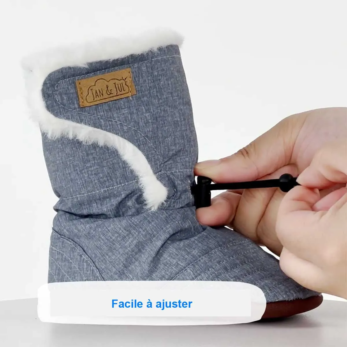 Jan and Jul Stay-Put Winter Booties Dusty Mint