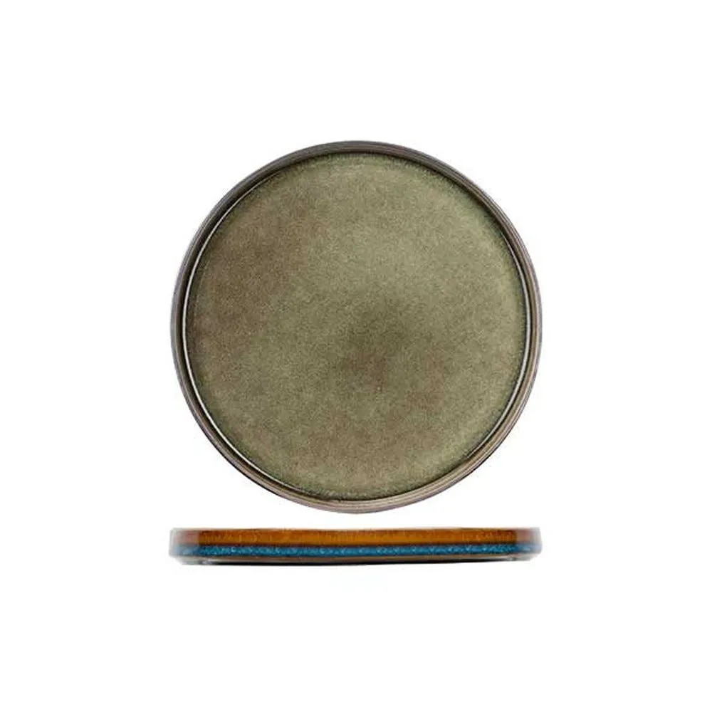 Lot de 6 quintana green assiette dessert d22cm
