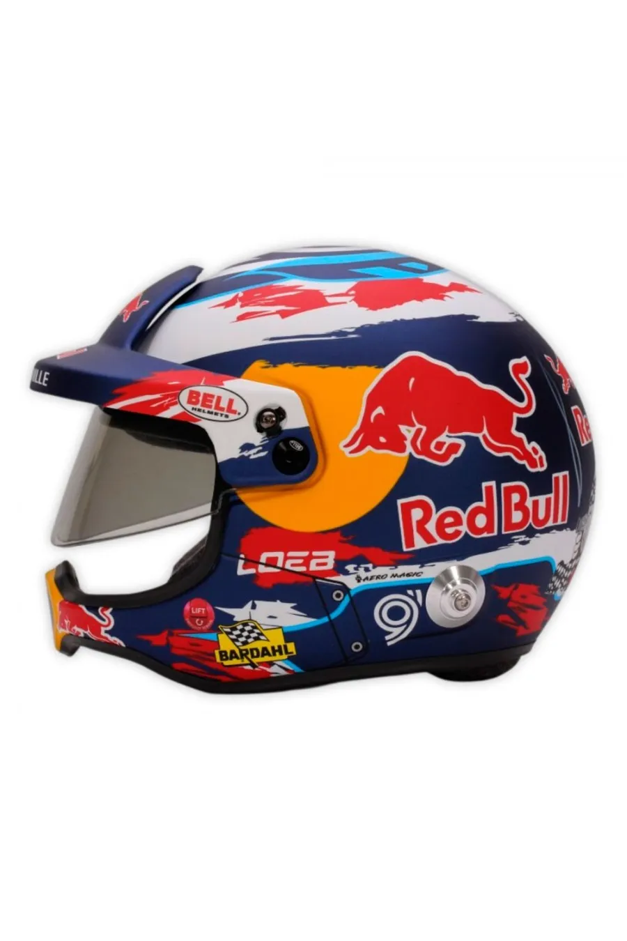 Mini casque 1:2 casque Sebastian Loeb 2023