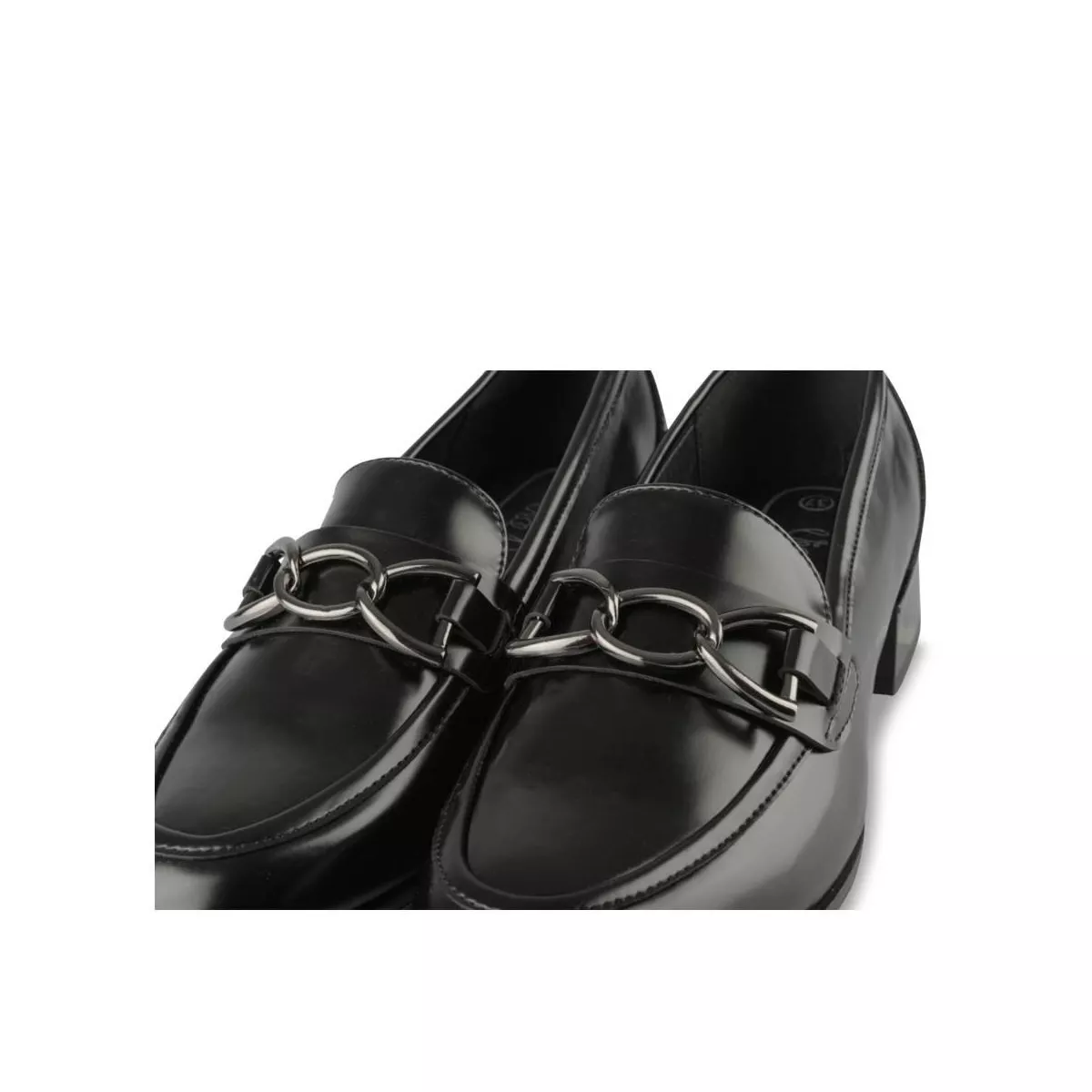 Mocassins NOIR VIA DONNA