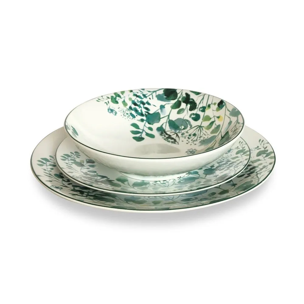 Oxalis coffret 6 assiettes plates