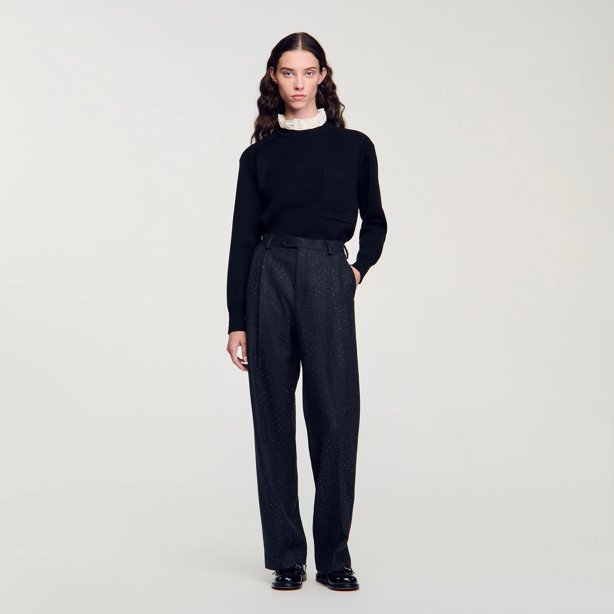 Pantalon à rayures