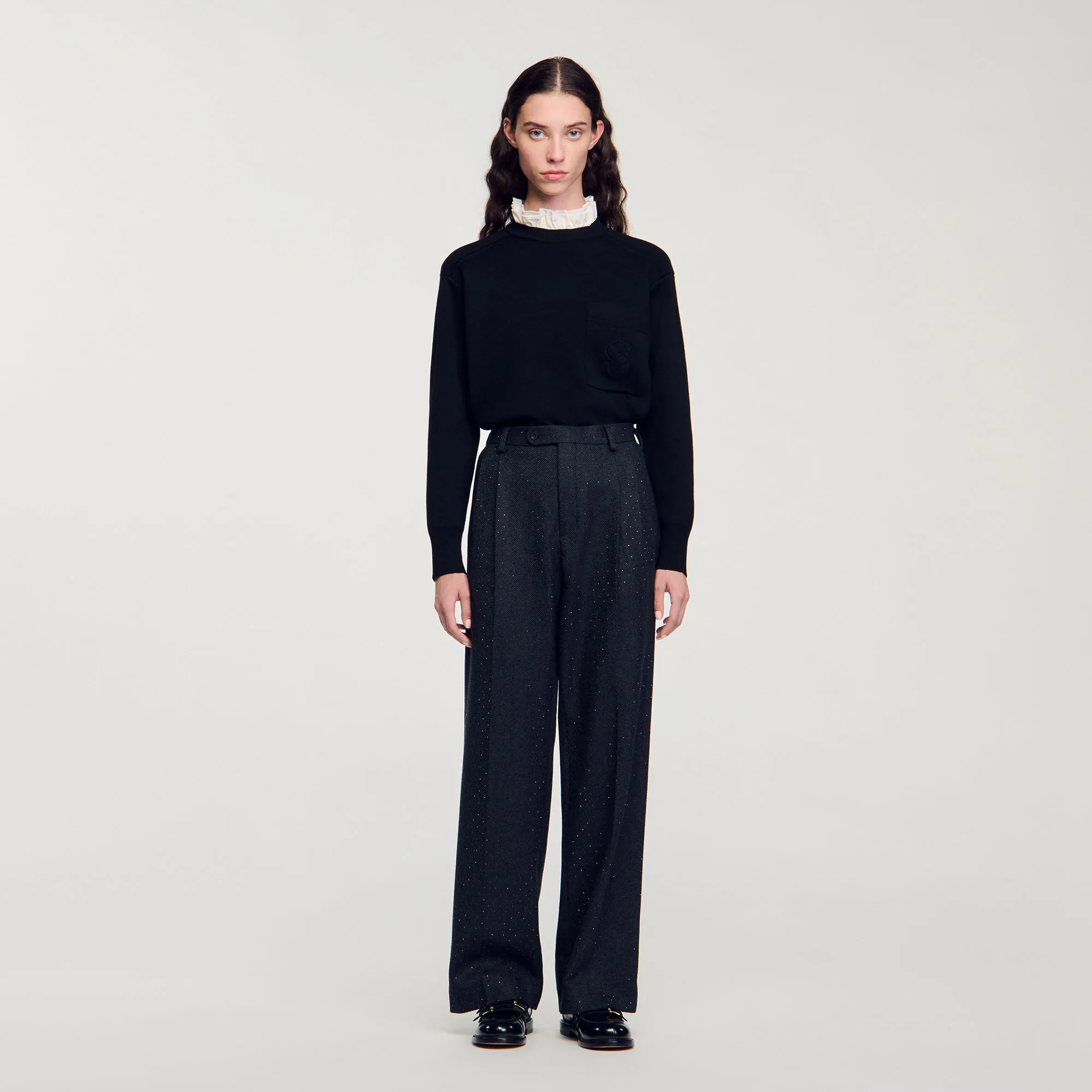 Pantalon à rayures