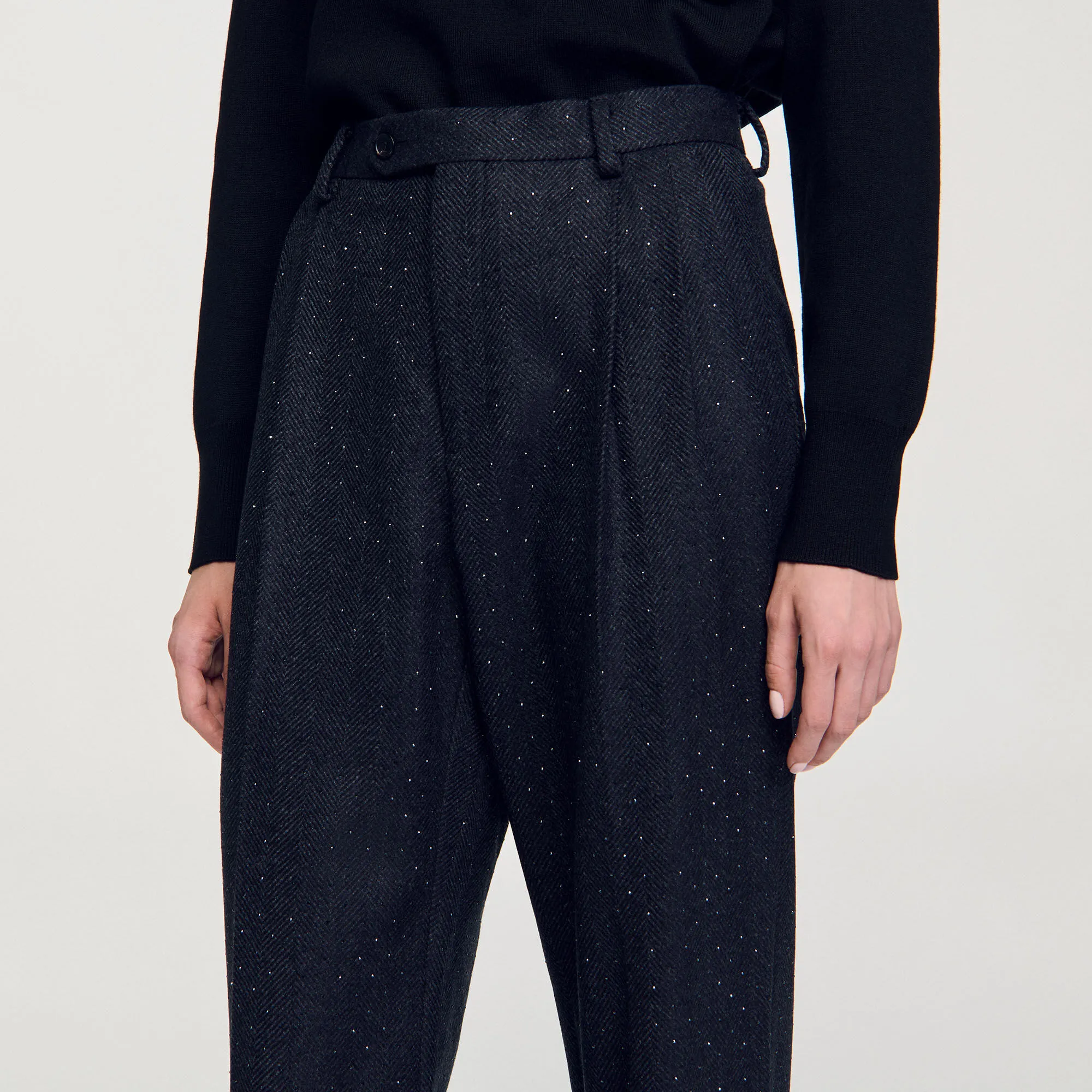 Pantalon à rayures