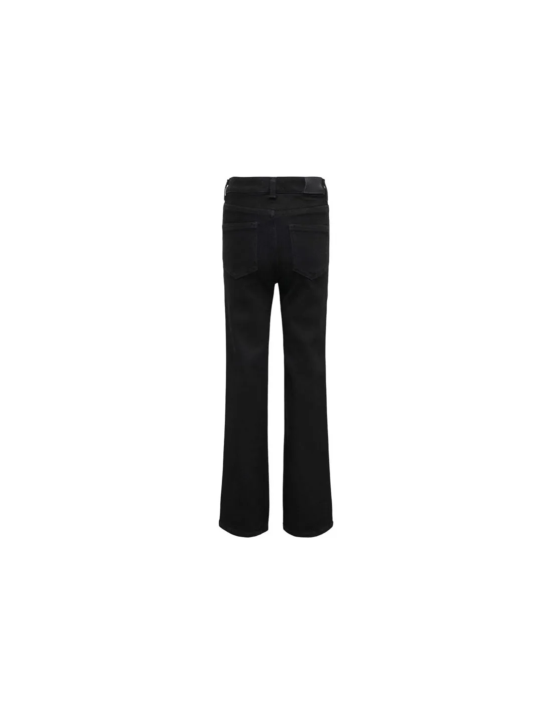 Pantalon Only Kogjuicy Wide Leg Cro588 Denim noir Femme