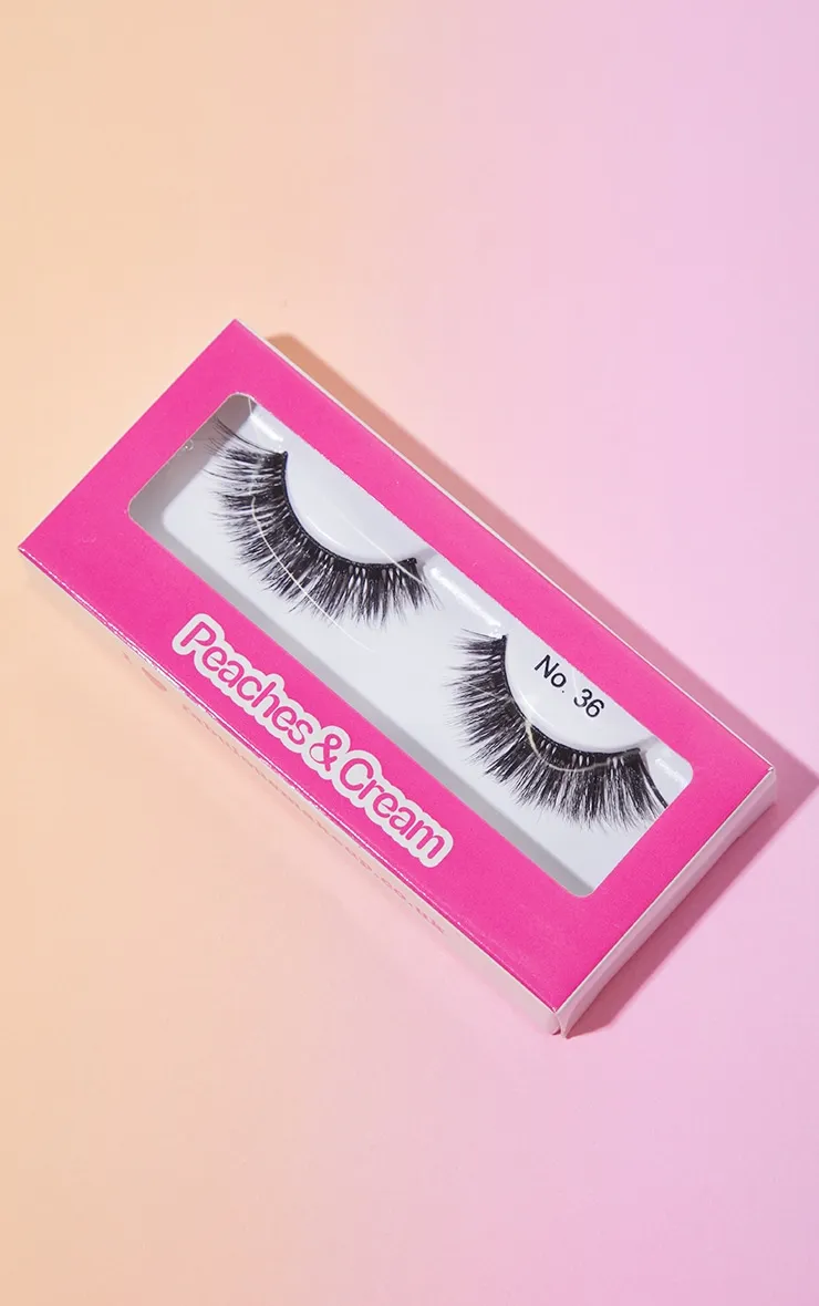 Peaches & Cream Faux cils en imitation vison No.36