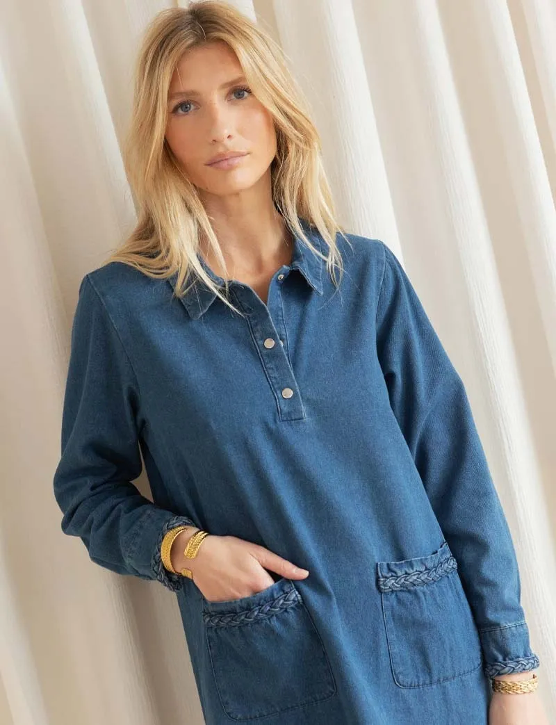 Robe en jean Evelyn