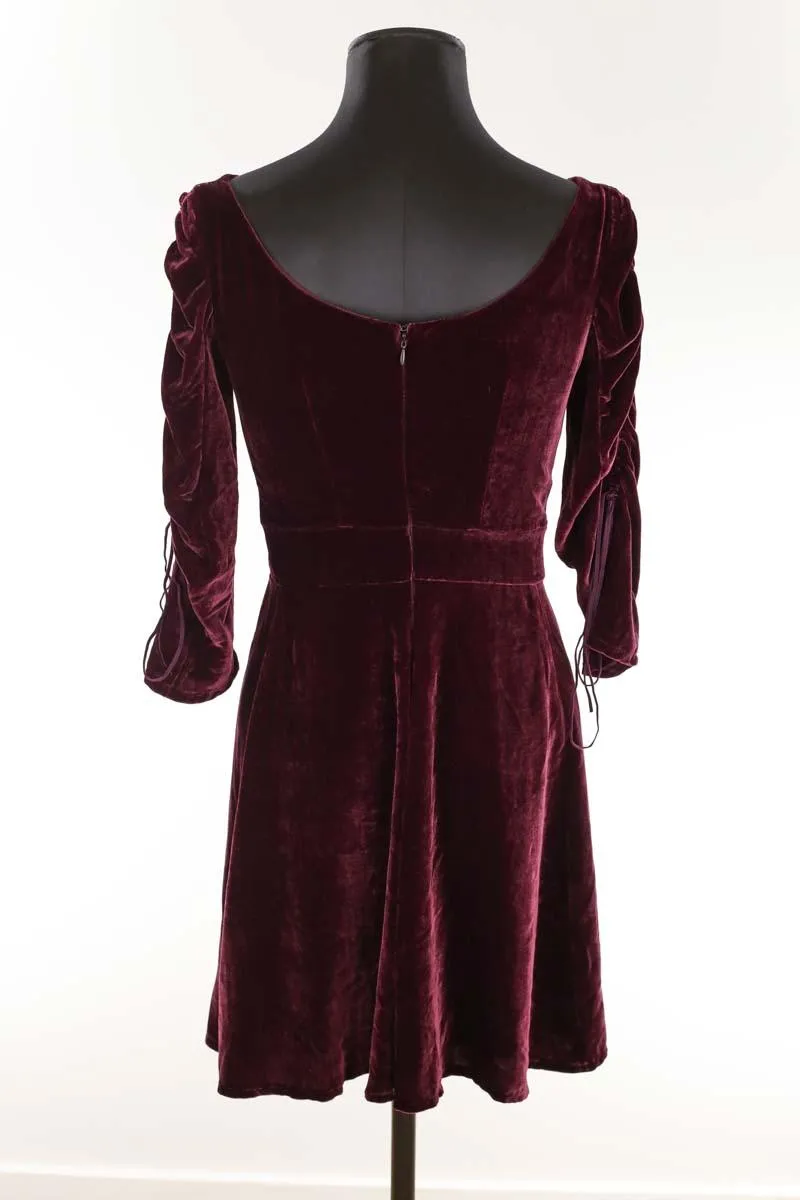 Robe en velours
