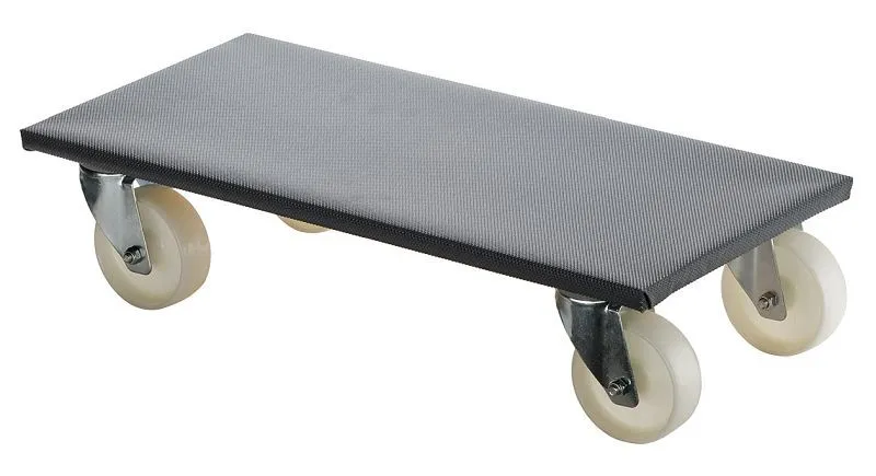 Rouleau polyvalent BS rollers roue Ø 100 mm hauteur d&#039;installation 145 mm roue en plastique capacité de charge 500 kg d