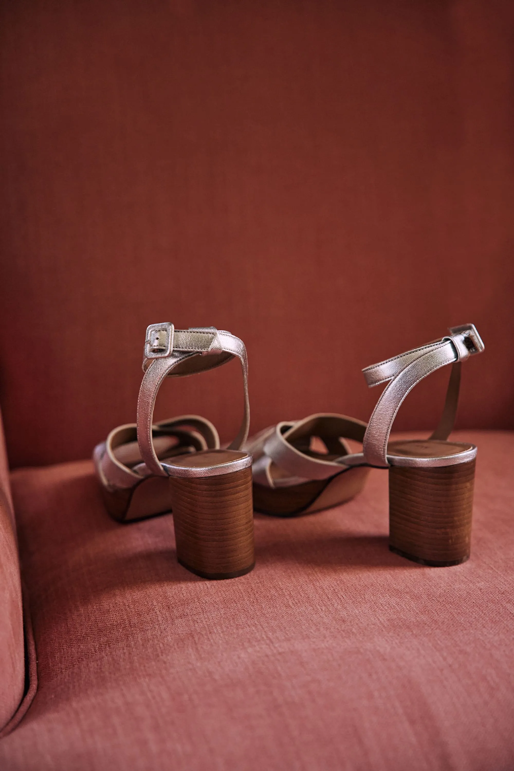 Sandales à talons JULIA LEATHER | Maison 123