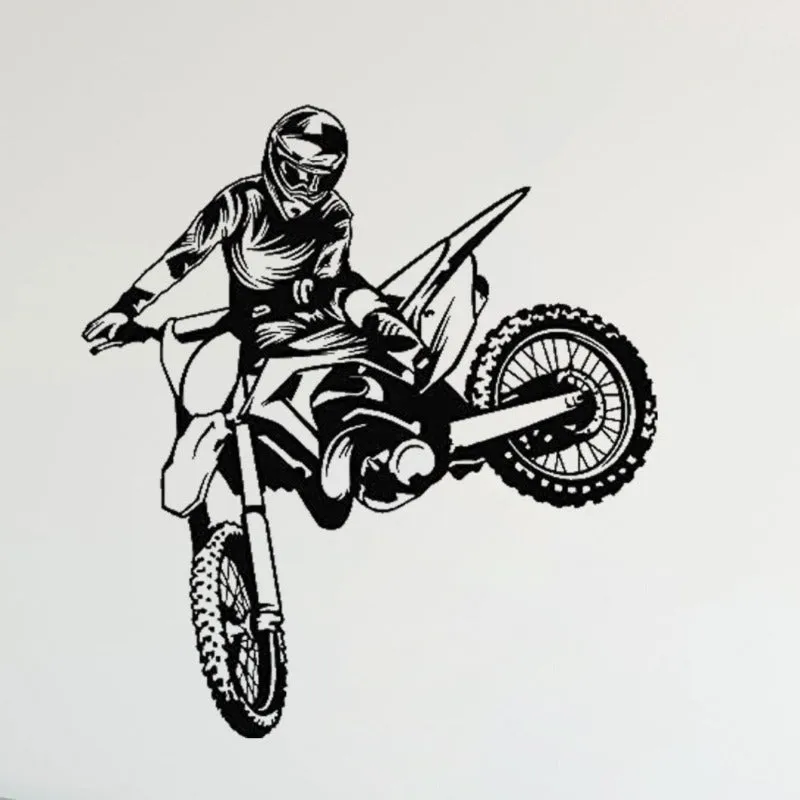 Stickers Moto Cross Vintage
