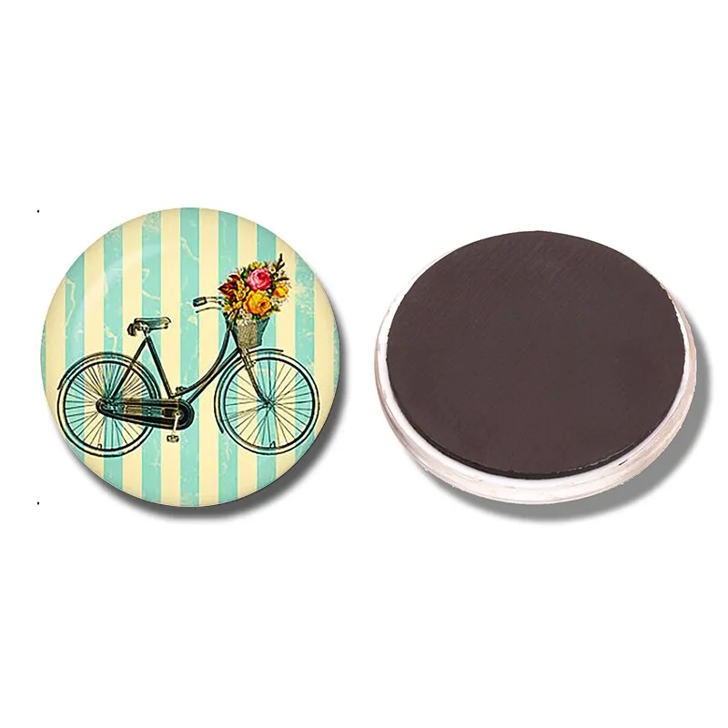 Stickers Vintage Pour Réfrigérateur de Vélo