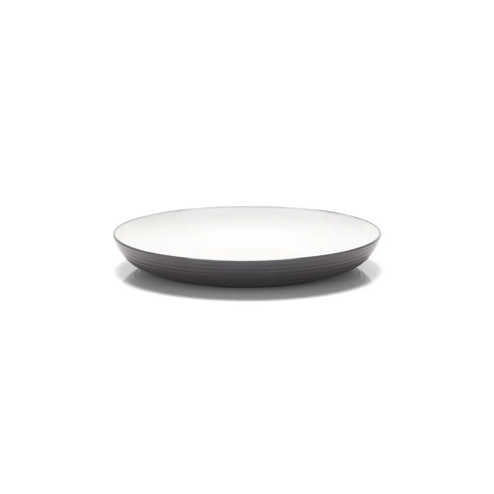 Vestah wave assiette diamètre 22cm ardoise/mélaminée platex - par 6