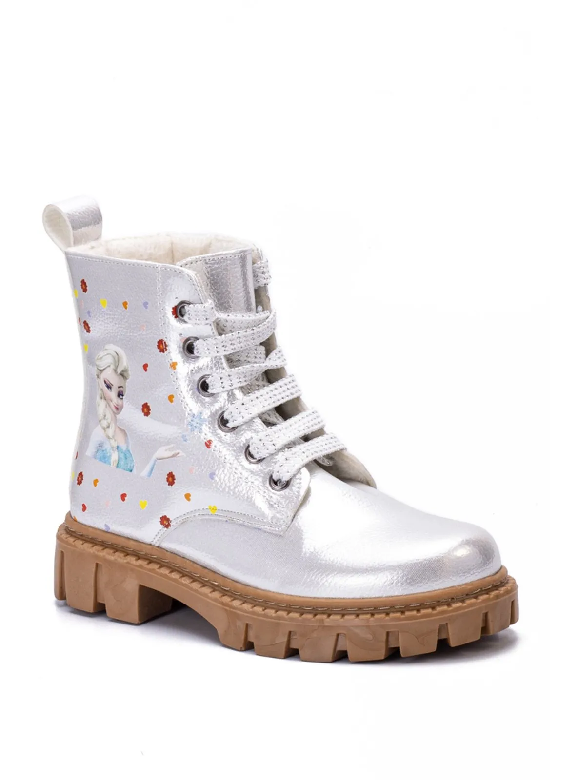 White Kids Booties